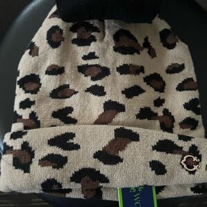 🔥50% OFF!🔥Leopard Print Woman’s Beanie & Gloves set